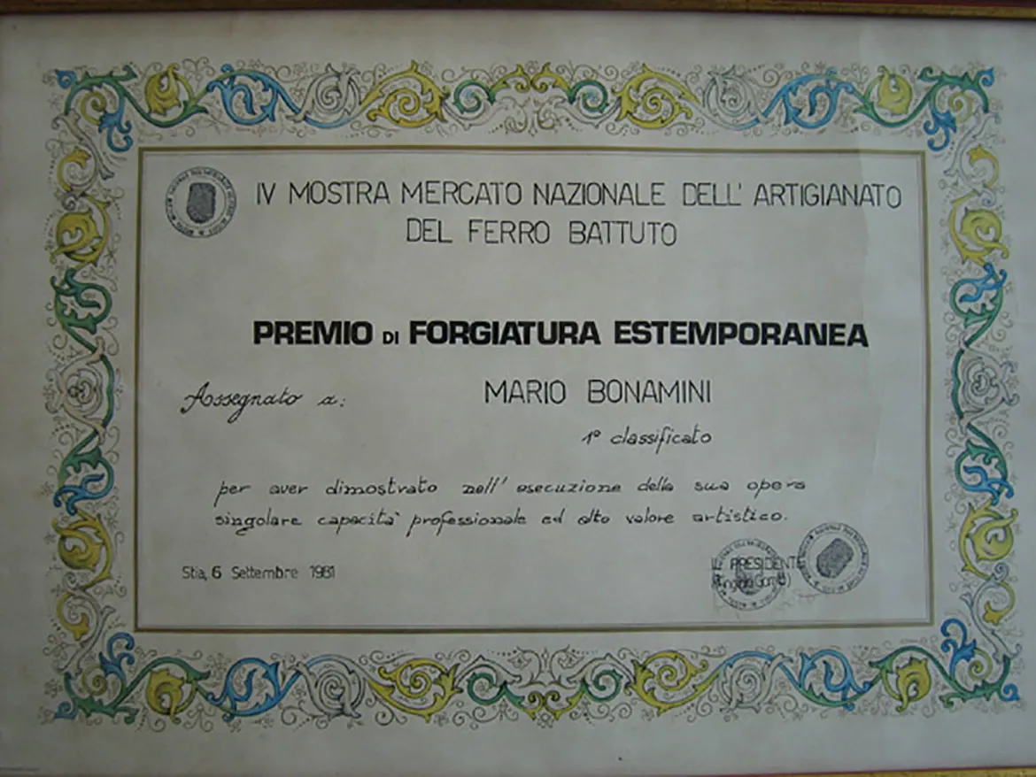 Premio di Forgiatura estemporanea